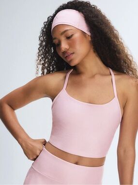 Savage X Fenty Light Pink Seamless Crop Tank